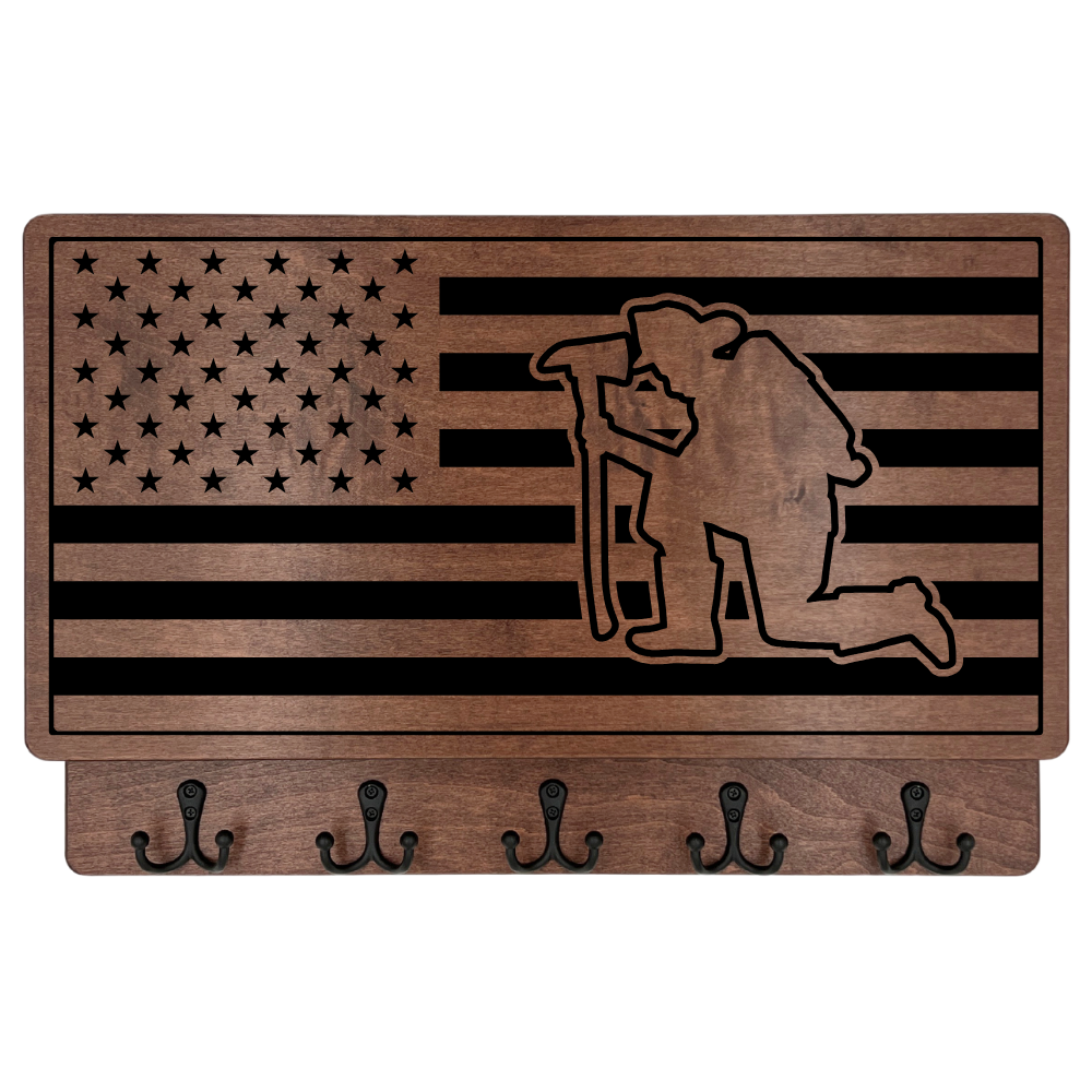 X - PERSONALIZABLE KNEELING FIREFIGHTER