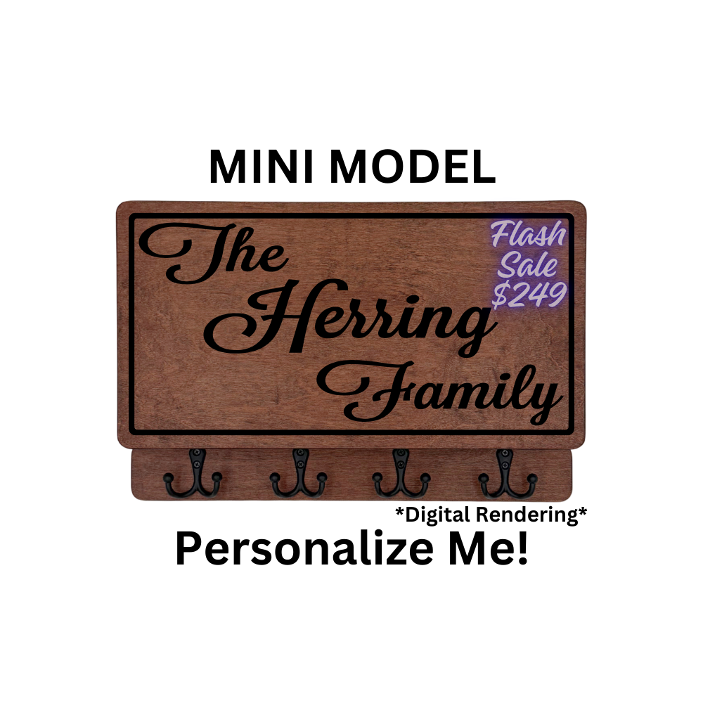 PERSONALIZABLE FAMILY NAME MINI MODEL