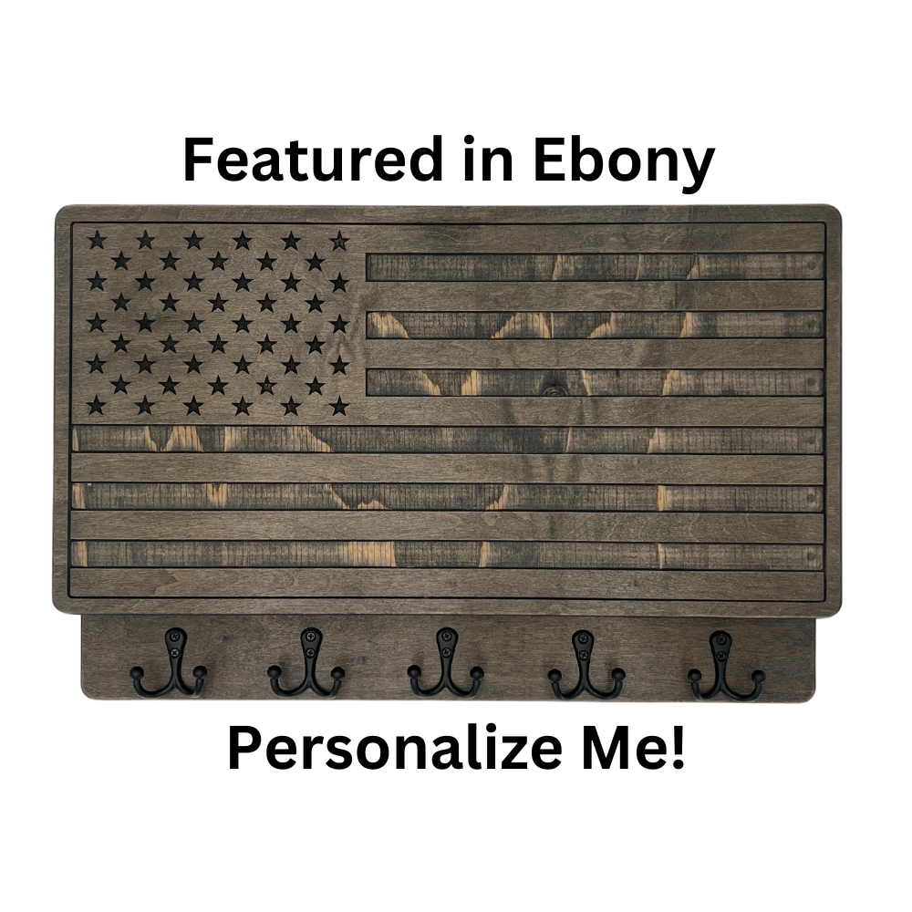 PERSONALIZABLE AMERICAN FLAG