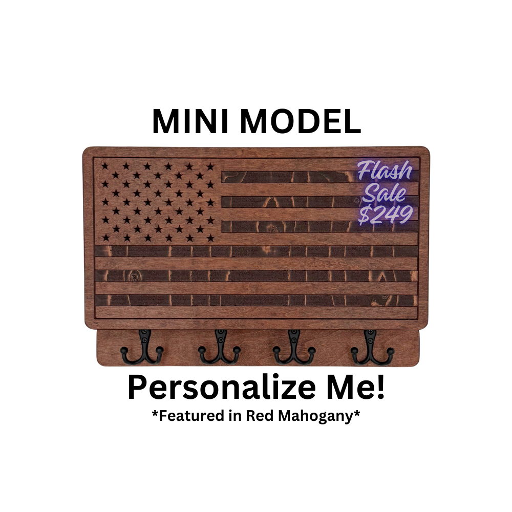 PERSONALIZABLE FLAG MINI MODEL