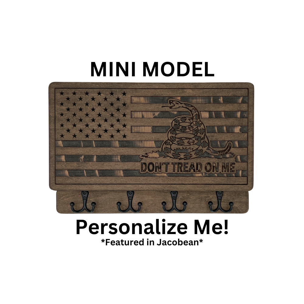 PERSONALIZABLE DON'T TREAD ON ME MINI MODEL