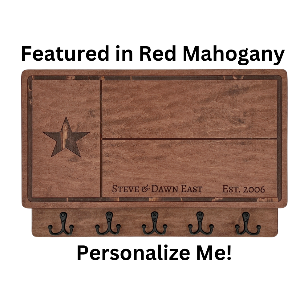 PERSONALIZABLE TEXAS FLAG