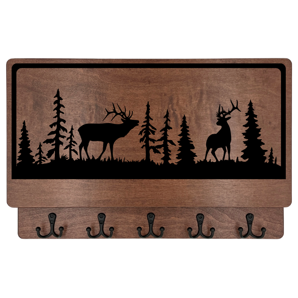 PERSONALIZABLE ELK SCENE